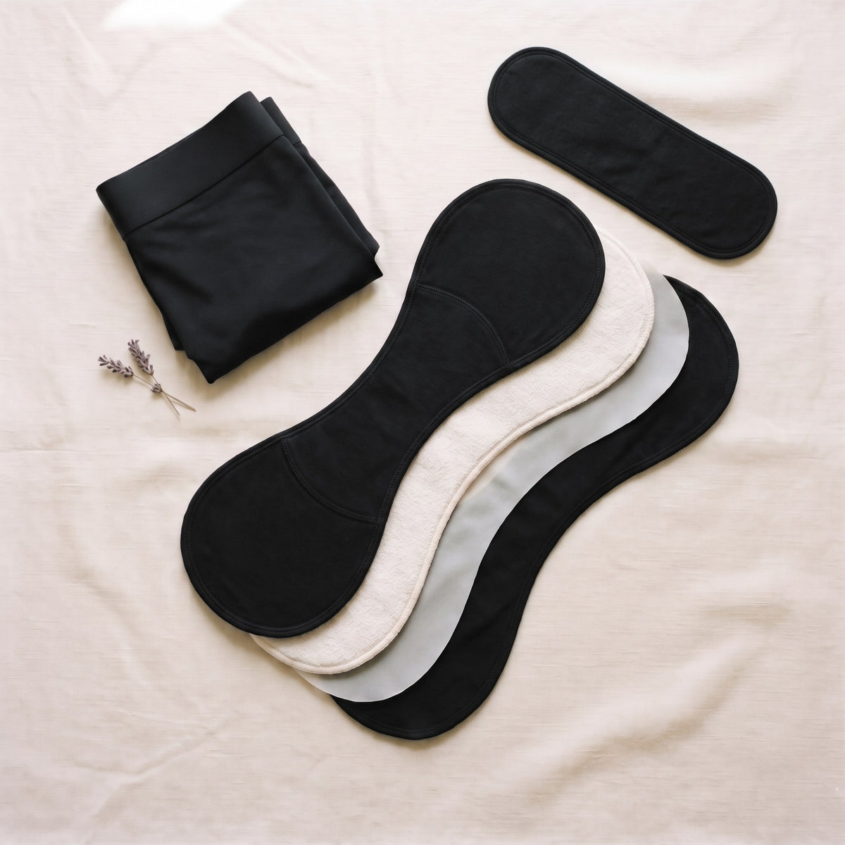 Confronto tra slip LEIDRY™ Giorno (100-150 ml, 4 colori) e Notte (fino a 300 ml, inserto removibile, 2 colori), taglie dalla S alla 4XL