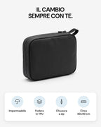Pochette da viaggio LEIDRY™: impermeabile, fodera in TPU, chiusura a zip, circa 30x40 cm